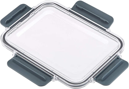 Amazon Basics Tritan 22 Piece (11 Containers and 11 Lids) Locking Food Storage Container Set - Clear