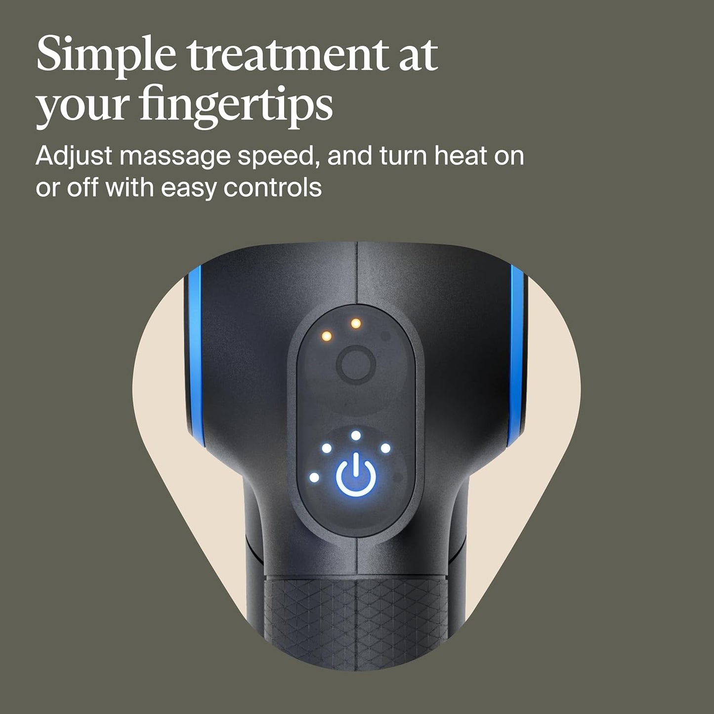 Therabody Theragun Prime Plus - Heated, Powerful Massage Gun for Enhanced Warm-Up & Workout Recovery - Quiet Deep Tissue Massager for Body and Back Pain Relief - Leg & Back Massager with Heat