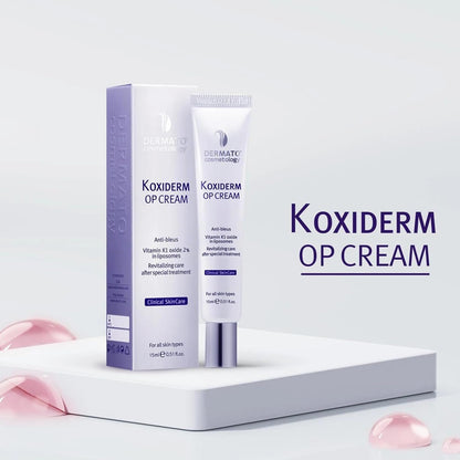 Vitamin K1 Oxiderm Cream, Minimizing Appearance of Scars, Dark Eye Circles, Bruises, Varicose Veins, Purpura and Redness (One pack 1.01Oz)