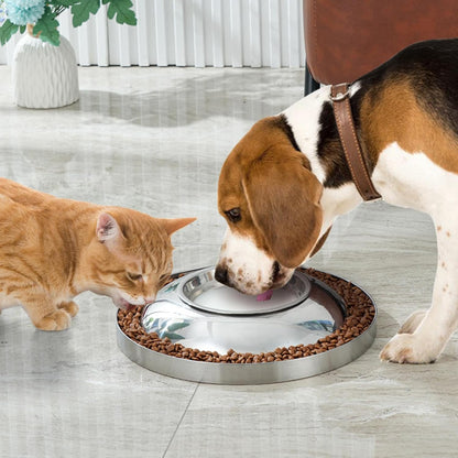 Pcingsia Ciotola per animali domestici a mangiare lentamente, ciotola per irrigazione lenta, per animali domestici di piccole e grandi dimensioni, cibo secco e umido, antiscivolo, per crema di