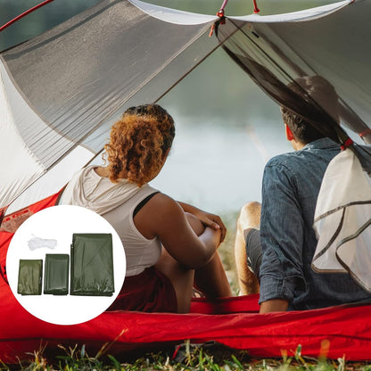 TOKIDNY Emergency Survival Thermal Blanket Lightweight Outdoor Camping Tool Portable Travel Tent for Emergency Situations Windproof Heat Preserving Design