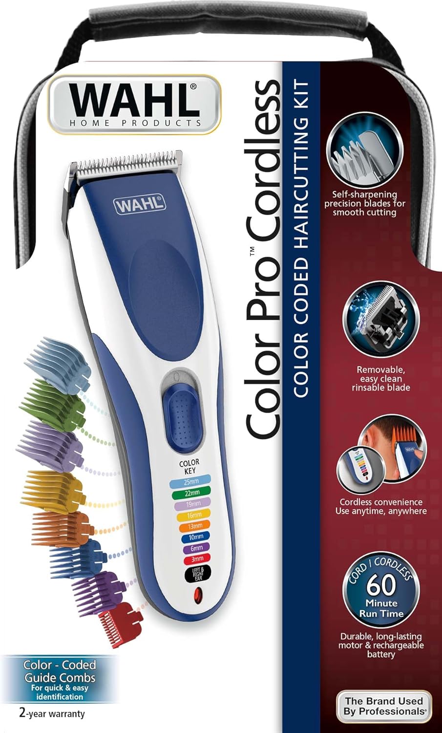 Wahl ColorPro Cordless Clipper - EU pin - 226g