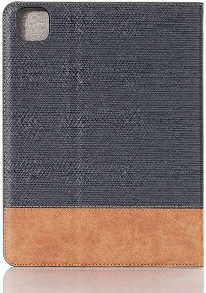 2020 iPad 11 Case,Jennyfly Screen Protector Business Cover with Card Slot & Money Pocket Premium PU Leather Hand Free Stand Cover with Pen Holder for 2020 2nd Gen iPad Pro 11 - Dark Blue