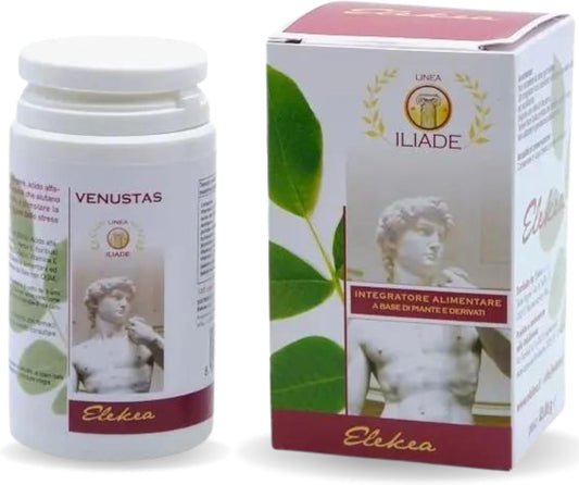 VENUSTAS Detoxifying Collagen Supplement, Alpha Lipoic Acid and Vitamin C Supplement, Bright Skin, Anti-Aging, Cellular Regeneration, Antioxidant and Anti-Inflammatory Action, 100 Capsules 430 mg