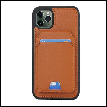 FROLAN for iPhone 11 Pro Max MagSafe Case Wireless Charging with Wallet Detachable Card Holder Premium PU Leather Magnetic Stand Kickstand Protective Phone Cover for iPhone 11 Pro Max 6.5" Brown