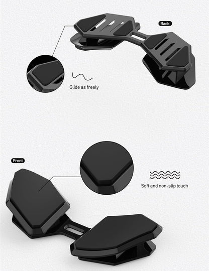 YaGee Mouse Wrist Rest 3.0, Ergonomic Right-Handed Gaming Support, Attaches to Mice for Smooth Gliding, Anti-Fatigue & Carpal Tunnel Relief for Esports, Office, Coding and Computer Users