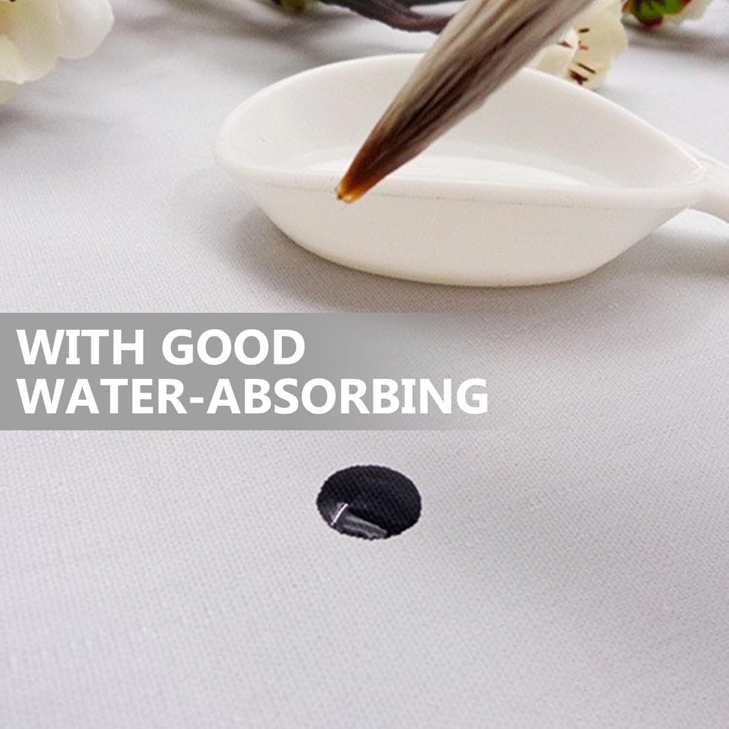 Beginner Calligraphy Cloth Water Writing Cloth Chinese Cloth Water Scroll Paper Reusable Chinese Calligraphy Drawing Painting Scroll Practicing Tool Student Stationery Supplies