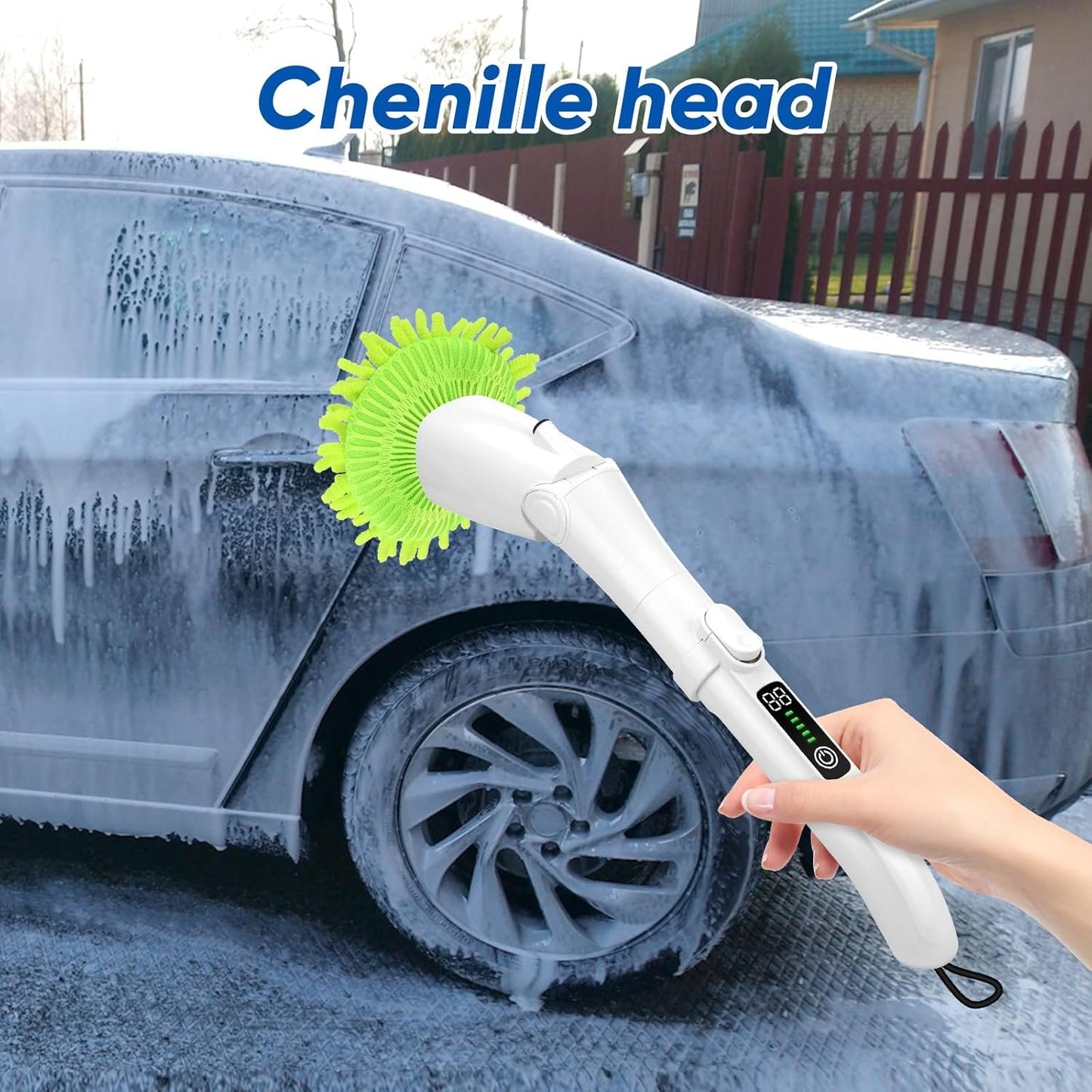 10-in-1 Electric Spin Scrubber Replaceable Brush Heads Set, Universal Electric Scrub Brush Heads for All Brands, Spin Brush Heads for Shower Scrubber, Electric Cleaning Brush for Bathroom Floor Tile
