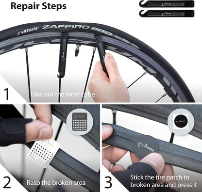 BONE Portable Bike Repair Tool Capsule, 14-in-1 Bicycle Repair Tool Kit, Mountain, Road Bike Maintenance with Tire Pump and Wrench Tool Kit, Bike Accessories for Cycling, Emergency Bike Repair Bag