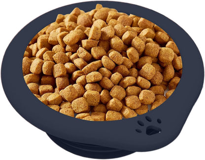 Tyinerc Ciotola per cani pieghevole, ciotola da viaggio per cani | Silicone Travel Dog Water Bowl - 300 ml portatile per animali domestici Dishage irrigazione contenitore per alimenti per animali