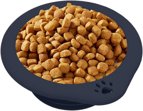 Tyinerc Ciotola per cani pieghevole, ciotola da viaggio per cani | Silicone Travel Dog Water Bowl - 300 ml portatile per animali domestici Dishage irrigazione contenitore per alimenti per animali