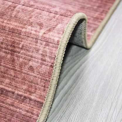 RUGMRZ Tappeto Cameretta Tapetto Soggiorno Grande Gli accessori per la decorazione della casa del soggiorno con motivo a cartoni animati rosa sono facili da curare Tappeto Palestrina Bambini 70 x 140
