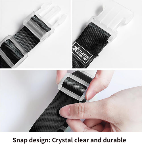 GENHY Luggage Straps, Adjustable Bag Strap for Connecting Luggage, Suitable for Travel and Outdoor Activitiesï¼ˆ4 Packï¼ŒMulticolorï¼‰