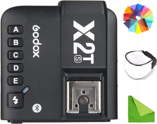 Godox X2T-S TTL Wireless Flash Trigger for Sony, Bluetooth Connection Supports iOS Android App Contoller, 1/8000s HSS, TCM Function, 5 Separate Group Buttons X1T Upgrade Version