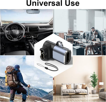 Vancle Garmin, 2 adattatori di ricarica per Garmin Venu Sq/Venu Sq 2 / Venu Sq 2 / Venu Sq 2 / Venu Sq 2 Music/Venu 2 Plus/Venu 2/2S / Venu 3/3S