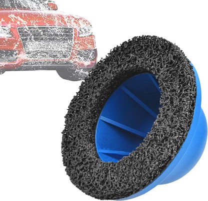 Wheel Hub Cleaning Tool, Multipurpose, Detailing Brush, Lightweight Rust Remover, Deep Clean Accessory for Sedans, Vehicles, Pickup Trucks, Auto Maintenance Kit