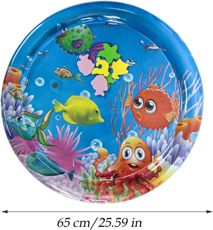 Acqua Sensory Play tappetino, cuscinetto d'acqua per gatti | Pets Babies Cartoon Play Water Pad - Fantastico divertimento giocando a casa d'acqua per dormire a casa esterno per l'intrattenimento per u