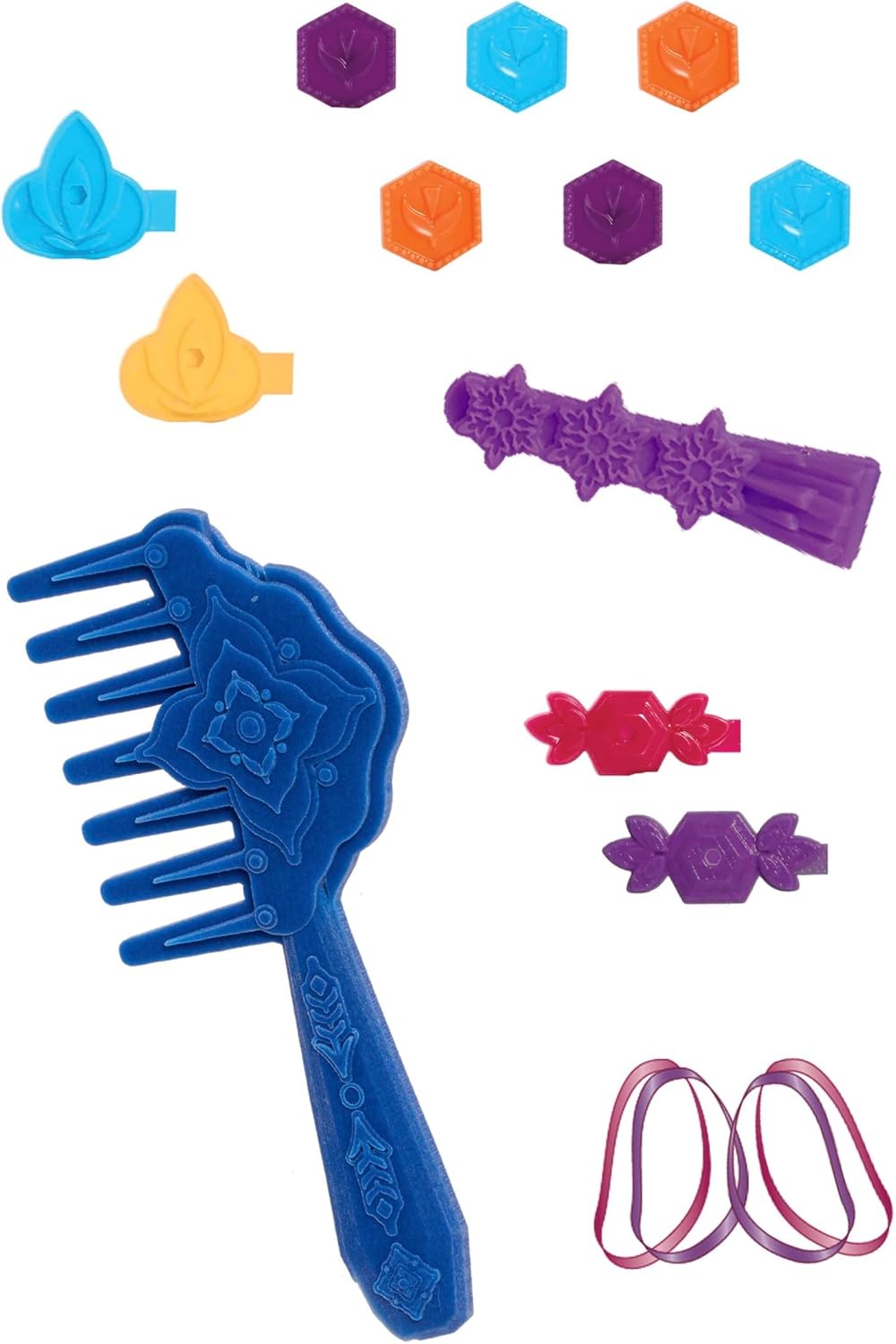 Just Play Disney's Frozen 2 Anna 7.5-inch Styling Head, 17-Pieces, Kids Toys for Ages 3 Up by