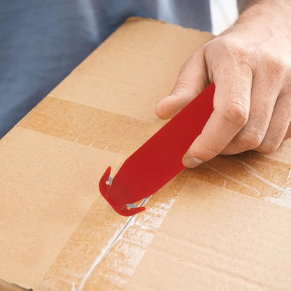 Safety Cutter Tool -Stainless Steel Package Opener Small Box Cutter Double Edge Box Opener, Cardboard Tools, Box For Cut Car Film