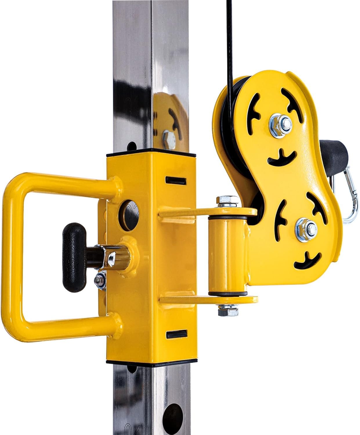 Altas Strength Light Commercial Home Gym Smith Machine with Pulley System Linear Bearing Cage Workout Upper Body Strength Training Equipment Leg Developer Weight Lifting Machine 3059