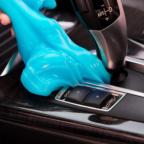 Cleaning Gel for Car, Car Cleaning Kit Universal Detailing Automotive Dust Car Crevice Cleaner Auto Air Vent Interior Detail Removal Putty Cleaning Keyboard Cleaner(Blue)