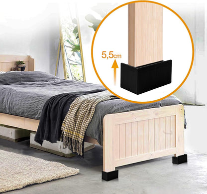 Uping Bed Risers for Furniture Table Riser Sofa Bed Riser Feet Furniture Riser, Height Increased by 5.5 cm