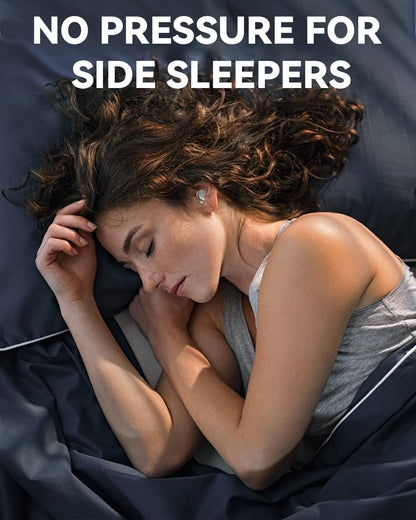 ANSTEN Sleeping Headphones Bluetooth 5.4, Noise Cancelling in Ear Headphones, Sleep Earbuds for Side Sleepers, 48 Hours Battery Life Ear Buds for Sleeping, Sports