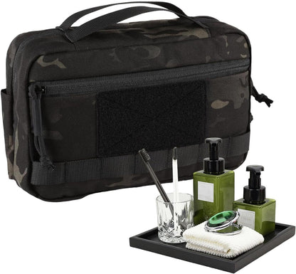 Travel Toiletry Bag | Waterproof Cosmetic Bag | Men's Shaving Kit, Portable Travel Bags, Waterproof Travel Men Cosmetic Bag, Men Hygiene Bag Portable Shaving Bag for Shampoo Toiletries Makeup,