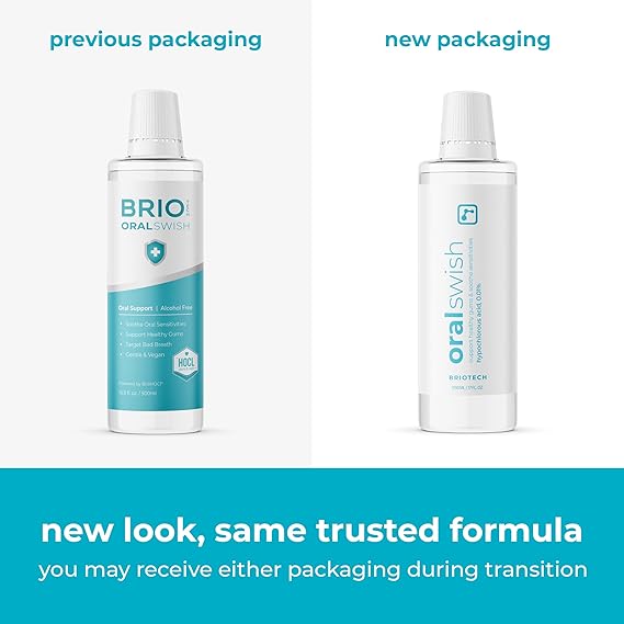 BRIOTECH Pure Hypochlorous Acid Oral Swish