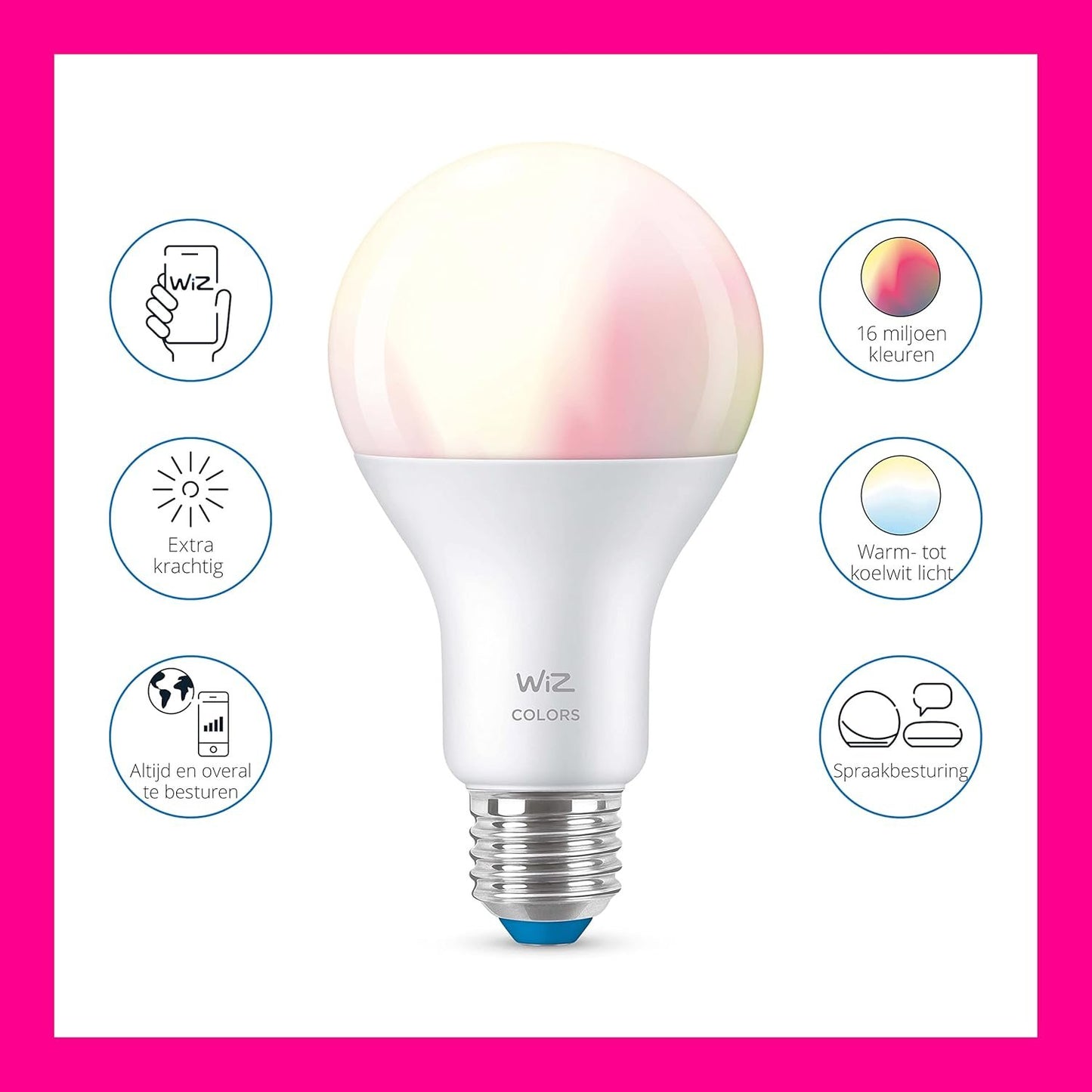WiZ Smart Colour and White Bulb