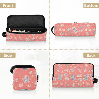 Borsa da viaggio per strumenti per capelli grasse carina e tappetino resistente al calore, borsa da viaggio organizer per utensili caldi e accessori per la cura dei capelli, essenziali da viaggio per