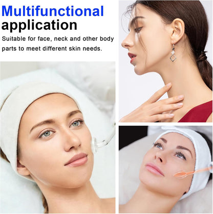 High Frequency Stick Face, Portable High Frequency Skin Tightening with 6 Different Neon Tubes, High Frequency RF Rod Device, Portable, High Frequency Device, for Skin Care System