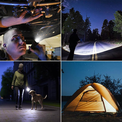 Lighting EVER LED Flashlight, Tactical Flashlight, High Lumens Flashlights, Brightest Flashlight Adjustable Mini Flashlight, Waterproof Small Flashlight, AAA Batteries Included Pocket Flashlight