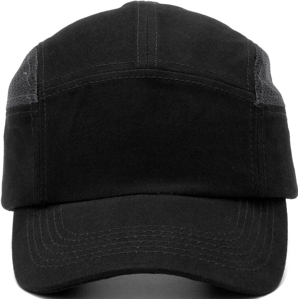 Pyramex Safety HP50011 HP500 Baseball Bump Cap, Black & Gray