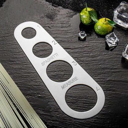 Pasta Spaghetti Measurer Tool, 2PCS Stainless Steel Pasta Portion Control Gadgets Noodle Portion Measure Kitchen Cooking Tool