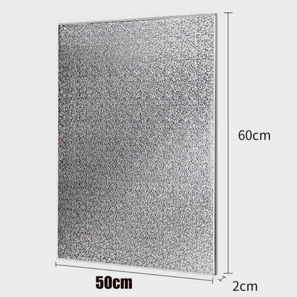 Aluminum Heat Shield Board Mat for Grill Oven Stove & Refrigerator Fireproof Thermal Insulation 50x60cm BBQ Accessories Kitchen Safety Tool