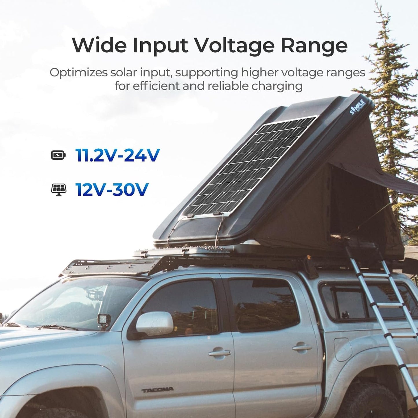 Renogy 40A DC to DC Charger with MPPT, Dual Battery Charger, Solar and Alternator Dual Power Input, for Flooded, Gel, AGM, and Lithium Battery