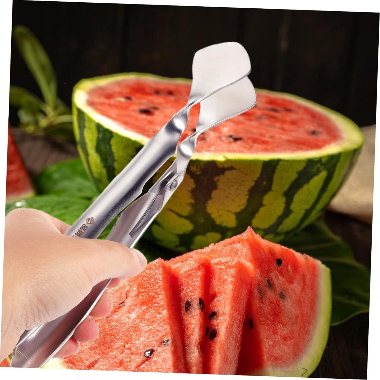 SEWOART utensile da cucina set cucina gadget cucina apribottiglie tagliatori di melone di grandi dimensioni taglio apri anguria in metallo anguria acciaio inossidabile 304