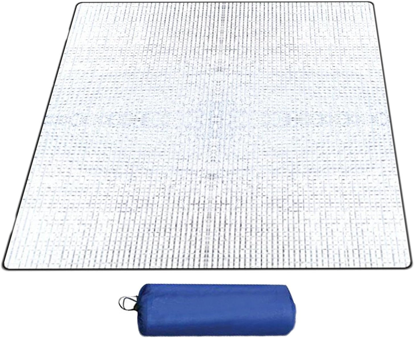Camp Groundsheet - Reflective Foil Sleeping Pad, Foam Insulated Blanket | Heat Retaining Camping Mat, Hammock Rain Tent, Waterproof Tent Liner for Outdoors, Beach, Travel, Picnic