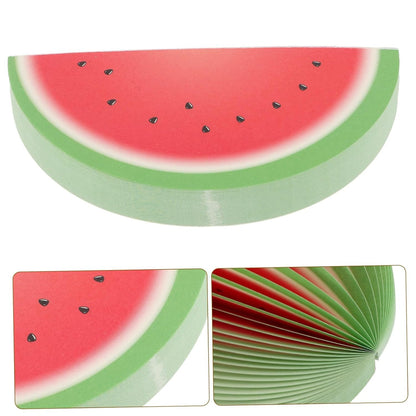 Generic DIY Cartoon Watermelon Notepad Tearable Daily Planner Memo Pads for Grocery Lists Portable Design for Easy Organization and Planning present for
