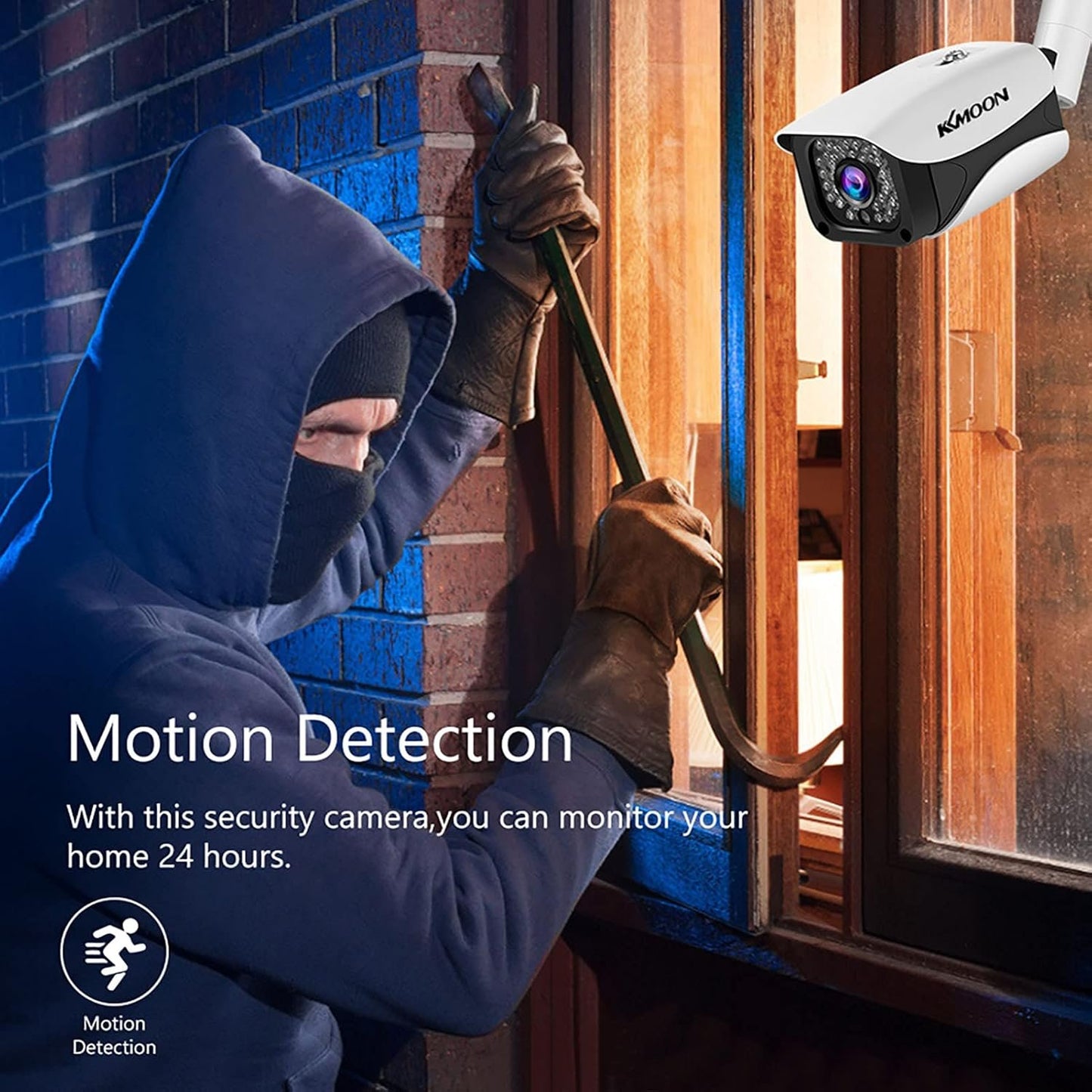 Security Camera,2MP 1080P Full High Definition Security Camera Outdoor/Indoor (Hybrid 4-in-1 CVI/TVI/AHD/CVBS) Infrared Weatherproof Surveillance CCTV Camera NTSC System