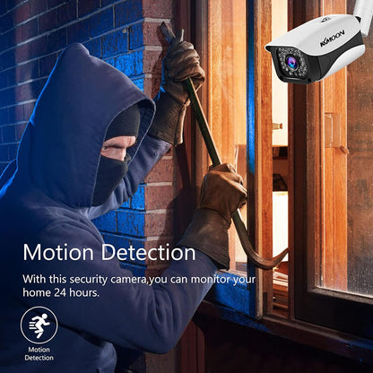 Security Camera,2MP 1080P Full High Definition Security Camera Outdoor/Indoor (Hybrid 4-in-1 CVI/TVI/AHD/CVBS) Infrared Weatherproof Surveillance CCTV Camera NTSC System