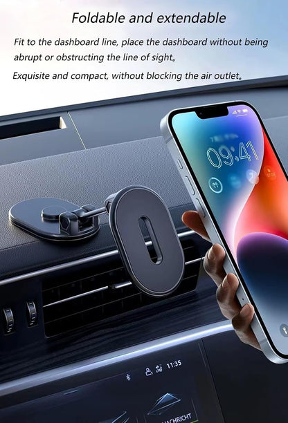 LDJYEONS Car Phone Holder, Magnetic Phone Holder for Car, Universal Car Cradle, Suitable for iPhone Android and Smartphone