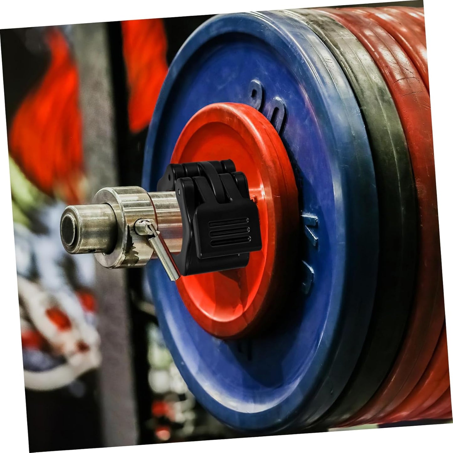 Zerodeko Secure Gym Equipment 25mm Barbell Collars Adjustable Clips for Dumbbell Spring Clamps