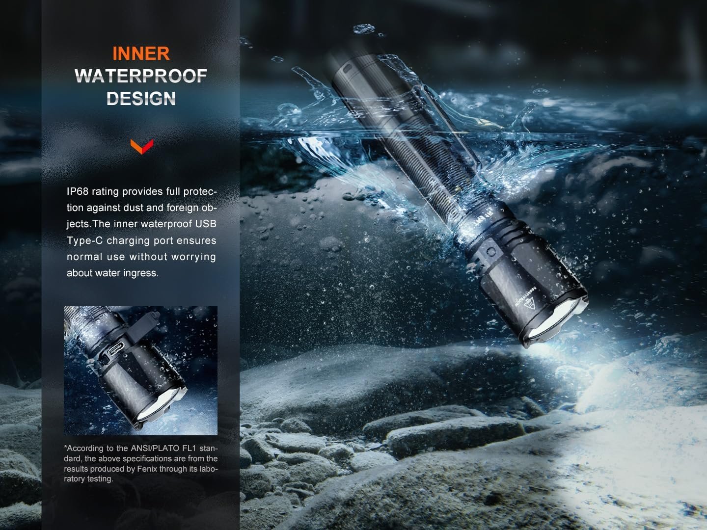 Fenix TK11R Rechargeable Tactical Flashlight ** Canadian Edition
