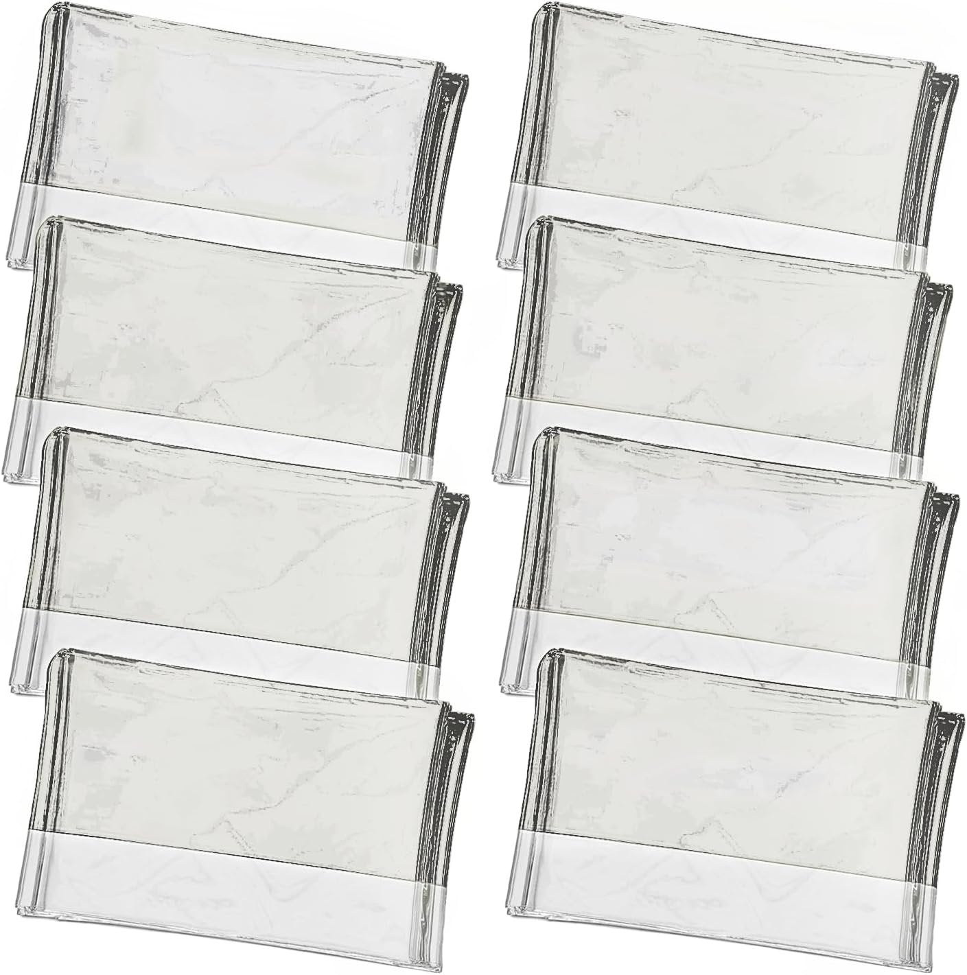 PREPARED4X 8-Pack Large Mylar Emergency Blanket - Mylar Blankets Survival Thick Reusable - Waterproof, Rip, and Tear Resistant Survivalist Gear - Emergency Thermal Blanket for Outdoors 82"x82"