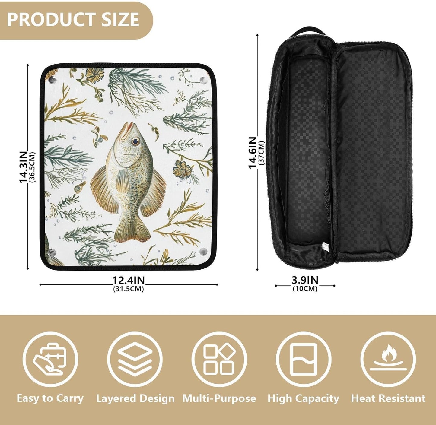 FRODOTGV Borsa da viaggio per strumenti per capelli con cuscinetto resistente al calore, impermeabile, organizer per ferri da stiro piatti e accessori per la cura dei capelli, 11, 1 Size