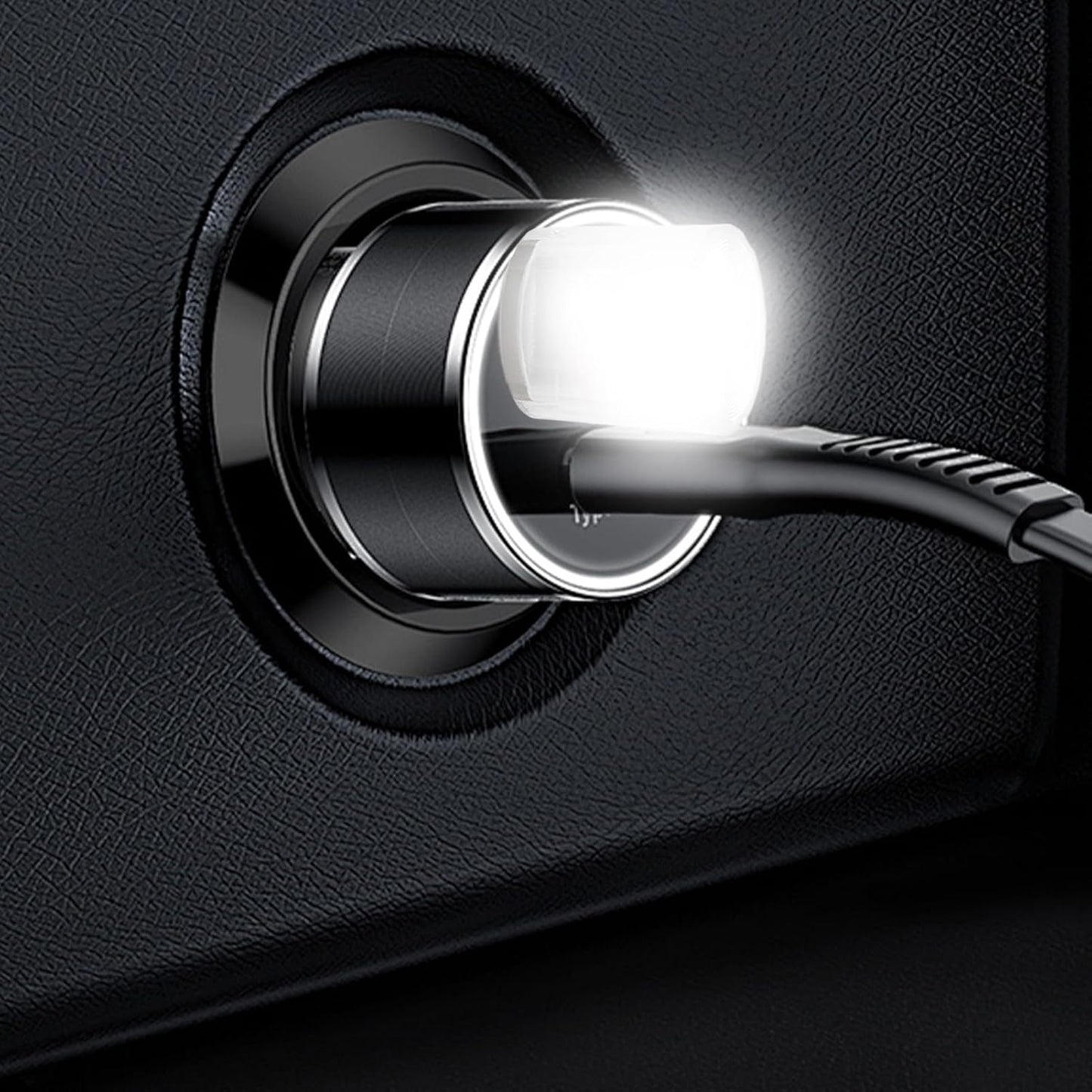 USB LED Car Lamp | USB Mood Lighting for Vehicle - Compact Interior Lighting with 7 Modes for , Trailer and Sedan