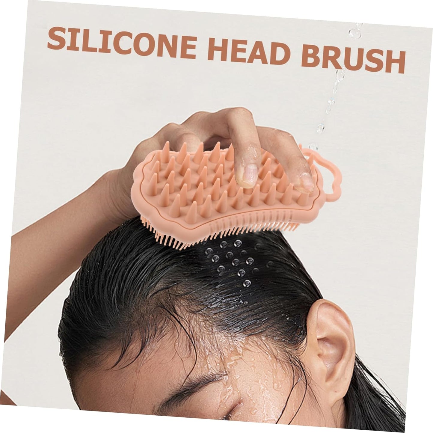 MUCKLILY Silicone Exfoliating Shampoo for Relaxing Scalp for Wet and Dry