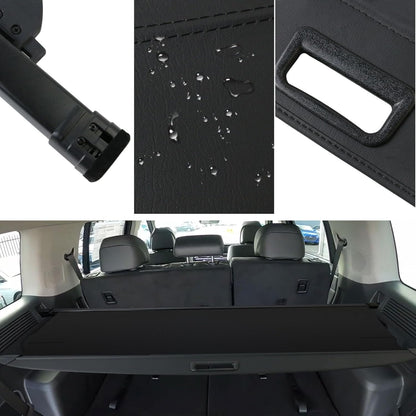 Cargo Cover for Hyundai Santa Fe - Tesmirror Retractable Cargo Cover for 2024 Hyundai Santa Fe Accessories Rear Trunk Security Shade Luggage Security Shield Shade, Only fit 2024